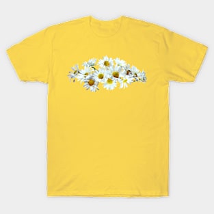 Cluster of White Daisies T-Shirt